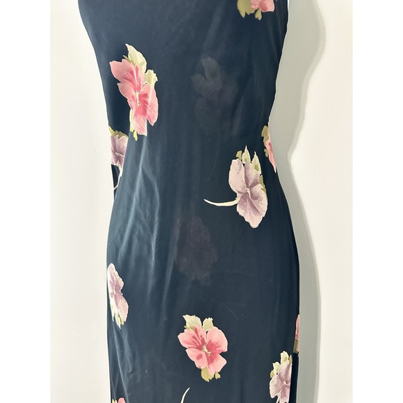 Willow‎ Cottagecore Fairy Grunge Floral Maxi Dress, Sleeveless Column Slip Small - Picture 3 of 6